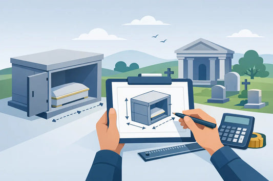Single Crypt Dimensions Guide for Cemetery Planning