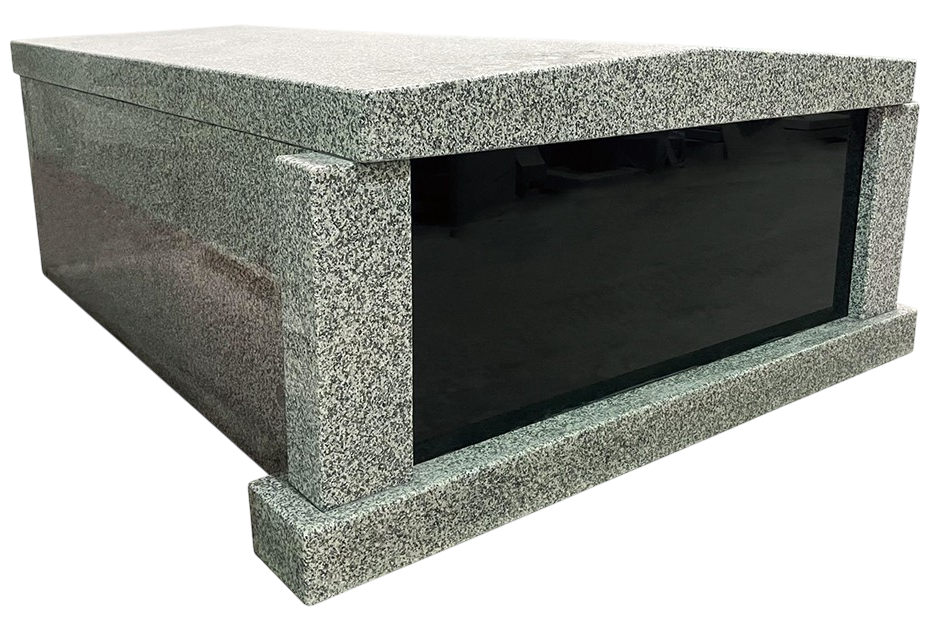 Two-Crypt Mausoleum - Roof Top - Rosa Beta