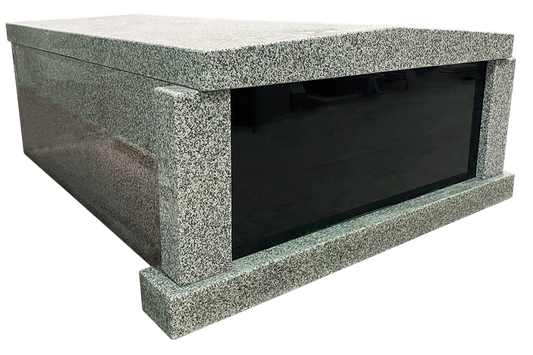 Two-Crypt Mausoleum - Roof Top - Rosa Beta
